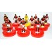 Subbuteo Andrew Table Soccer Flamengo 2020-21 on Classic Hasbro bases
